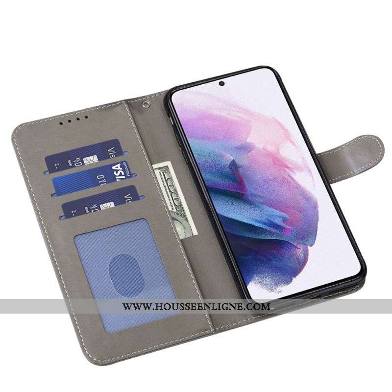 Housse Samsung Galaxy A13 5G / A04s Arbre et Cerfs