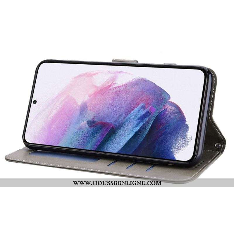 Housse Samsung Galaxy A13 5G / A04s Arbre et Cerfs