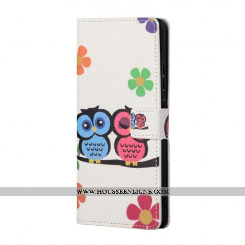 Housse Samsung Galaxy A13 5G / A04s Couple de Hiboux