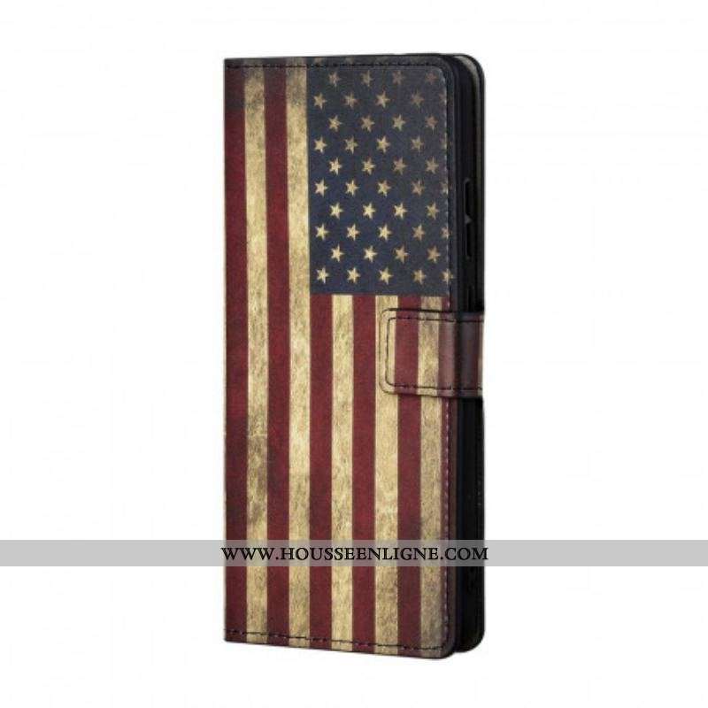 Housse Samsung Galaxy A13 5G / A04s Drapeau Américain