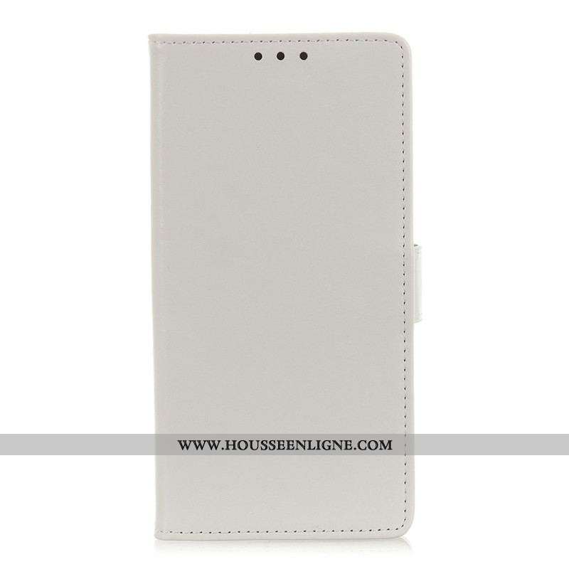 Housse Samsung Galaxy A13 5G / A04s Effet Cuir Brillant Simple