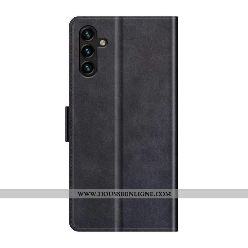 Housse Samsung Galaxy A13 5G / A04s Effet Cuir Design