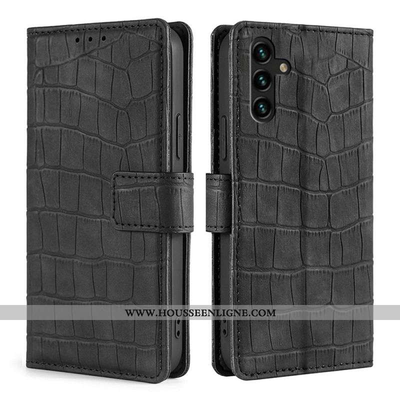 Housse Samsung Galaxy A13 5G / A04s Effet Peau de Crocodile