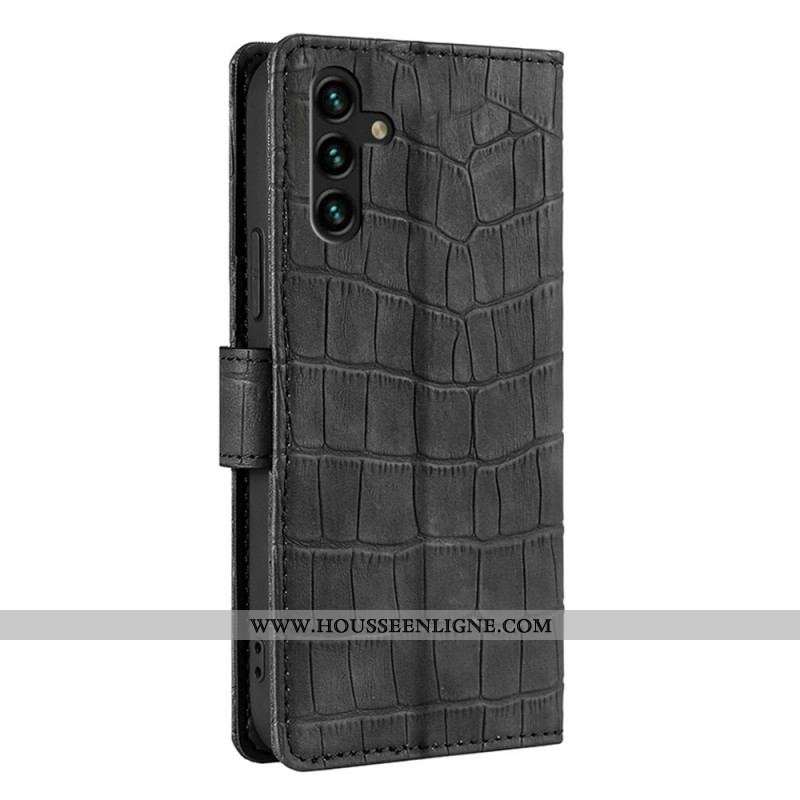 Housse Samsung Galaxy A13 5G / A04s Effet Peau de Crocodile