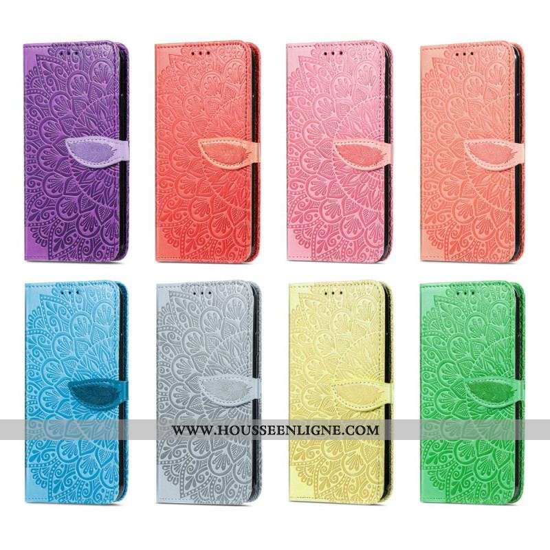 Housse Samsung Galaxy A13 5G / A04s Feuilles Tribales
