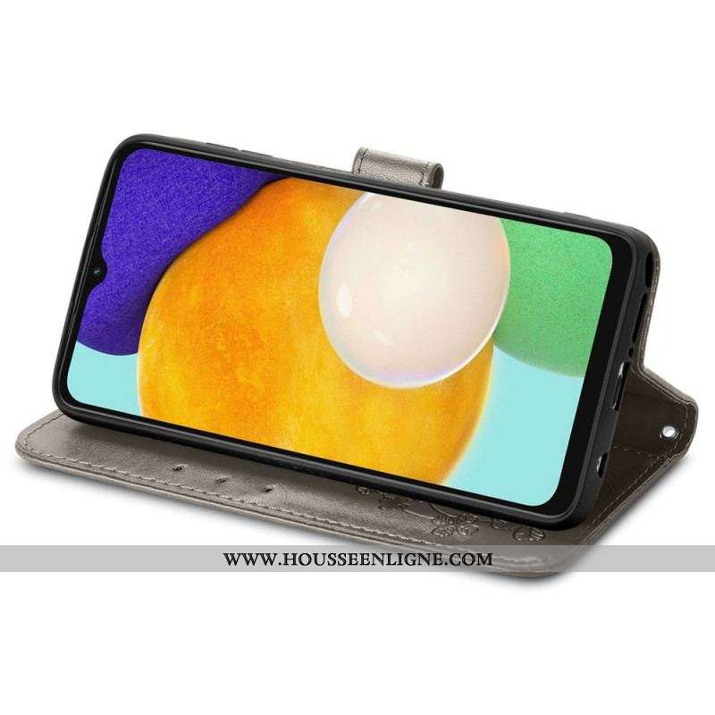 Housse Samsung Galaxy A13 5G / A04s Fleurs Abstraites