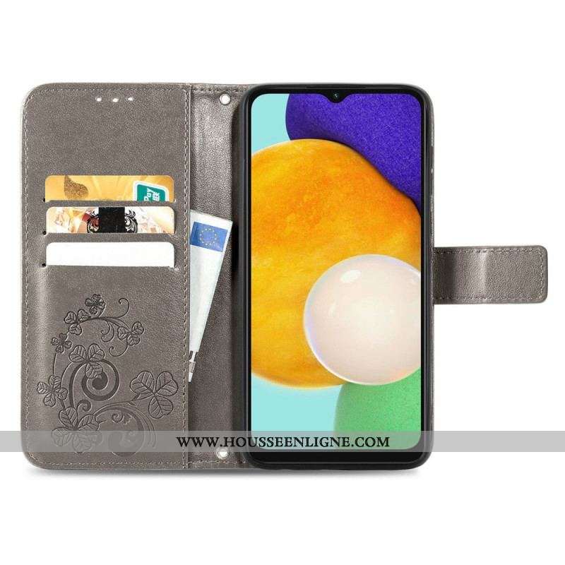 Housse Samsung Galaxy A13 5G / A04s Fleurs Abstraites