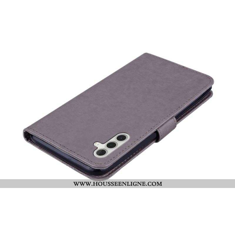 Housse Samsung Galaxy A13 5G / A04s Hibou Mandala et Breloque
