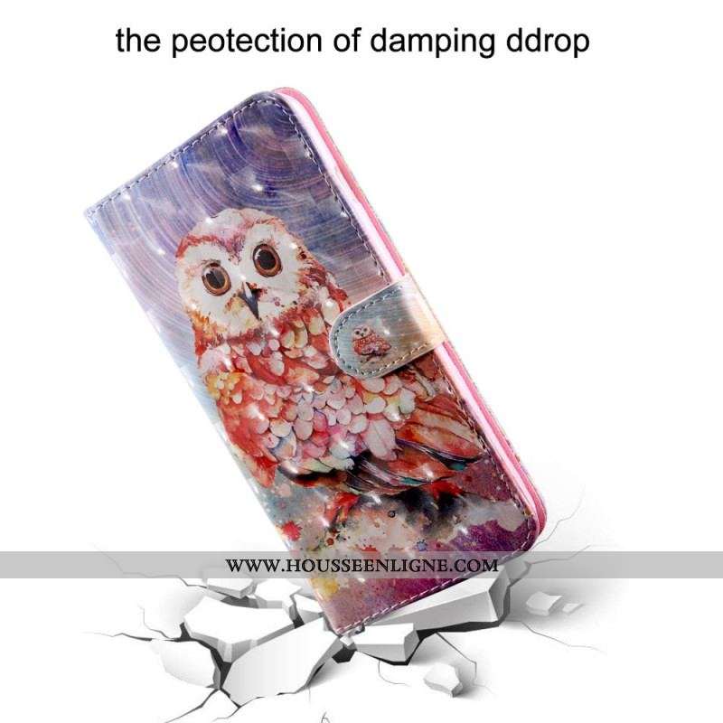 Housse Samsung Galaxy A13 5G / A04s Hibou le Peintre