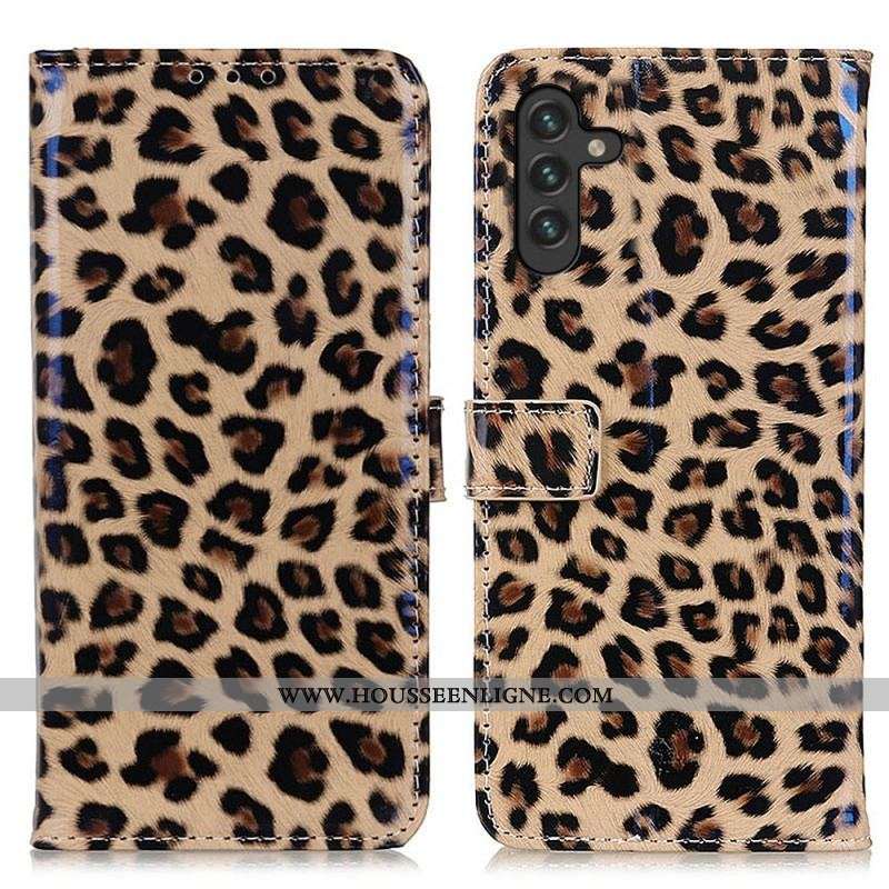Housse Samsung Galaxy A13 5G / A04s Léopard