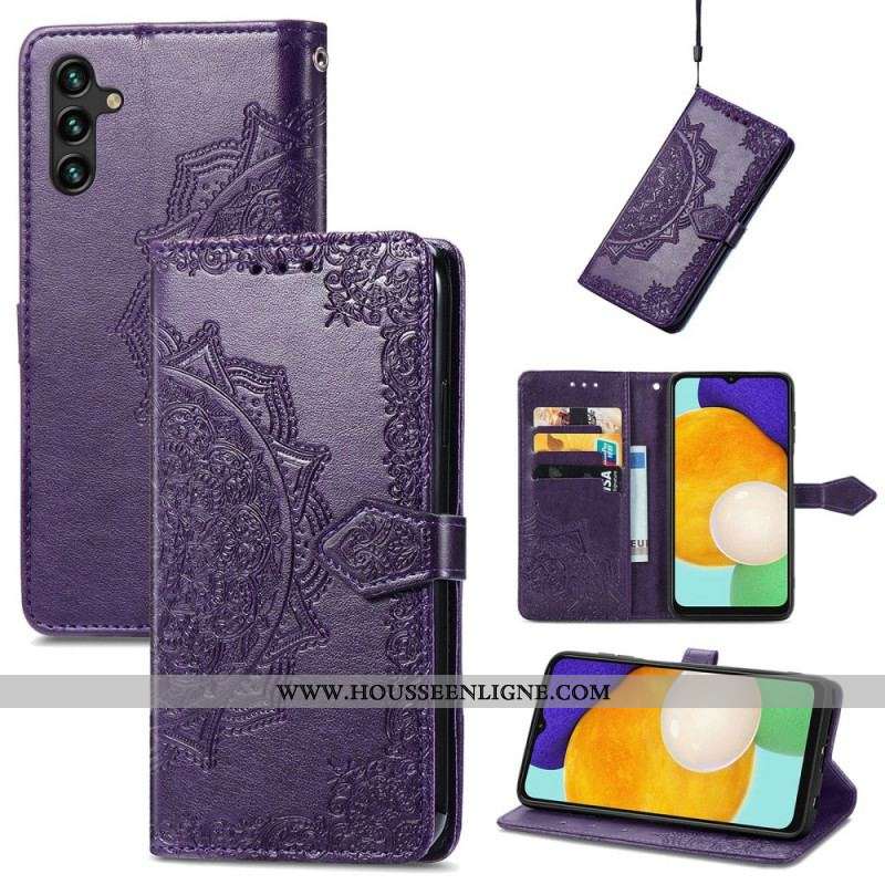 Housse Samsung Galaxy A13 5G / A04s Mandala Moyen Age