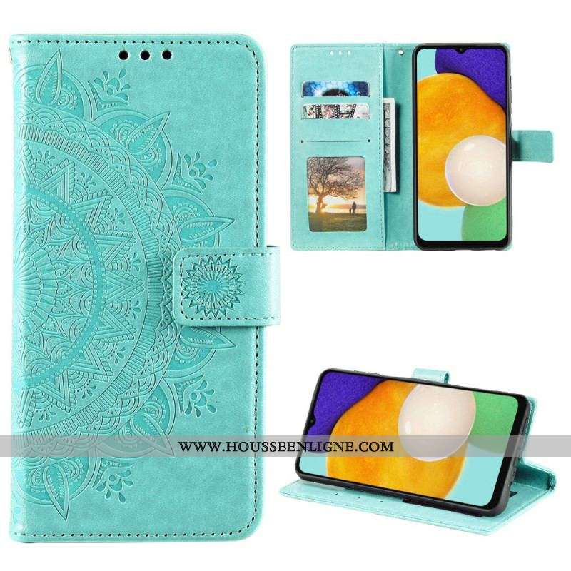 Housse Samsung Galaxy A13 5G / A04s Mandala Soleil