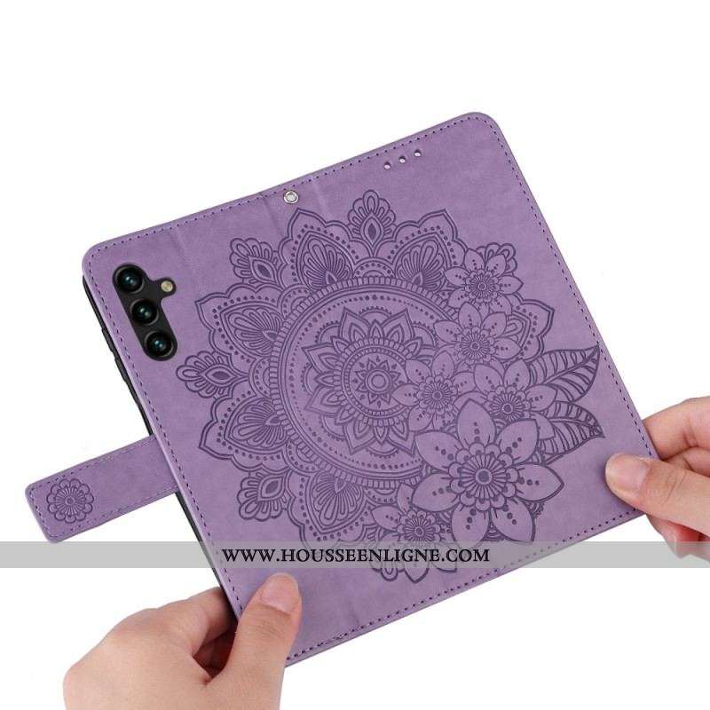 Housse Samsung Galaxy A13 5G / A04s Mandala de Fleurs