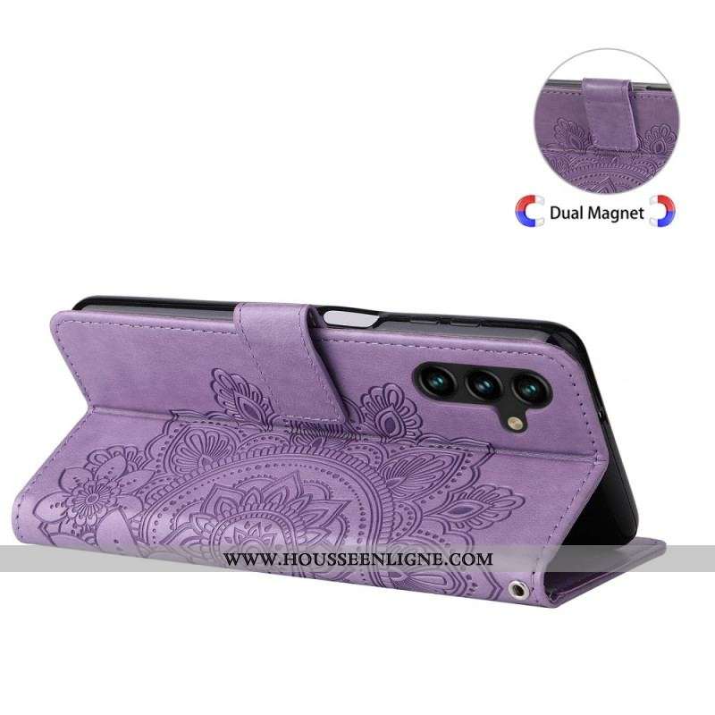 Housse Samsung Galaxy A13 5G / A04s Mandala de Fleurs
