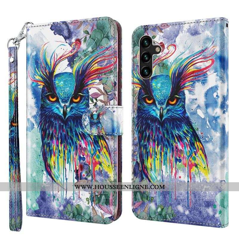 Housse Samsung Galaxy A13 5G / A04s Oiseau Aquarelle
