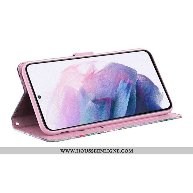 Housse Samsung Galaxy A13 5G / A04s Oiseau Aquarelle