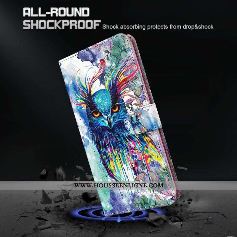 Housse Samsung Galaxy A13 5G / A04s Oiseau Aquarelle