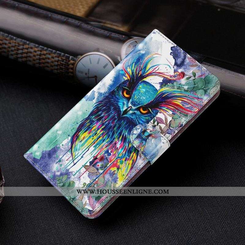 Housse Samsung Galaxy A13 5G / A04s Oiseau Aquarelle