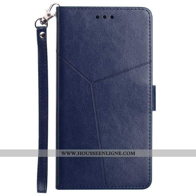 Housse Samsung Galaxy A13 5G / A04s Style Cuir Géo Y Design