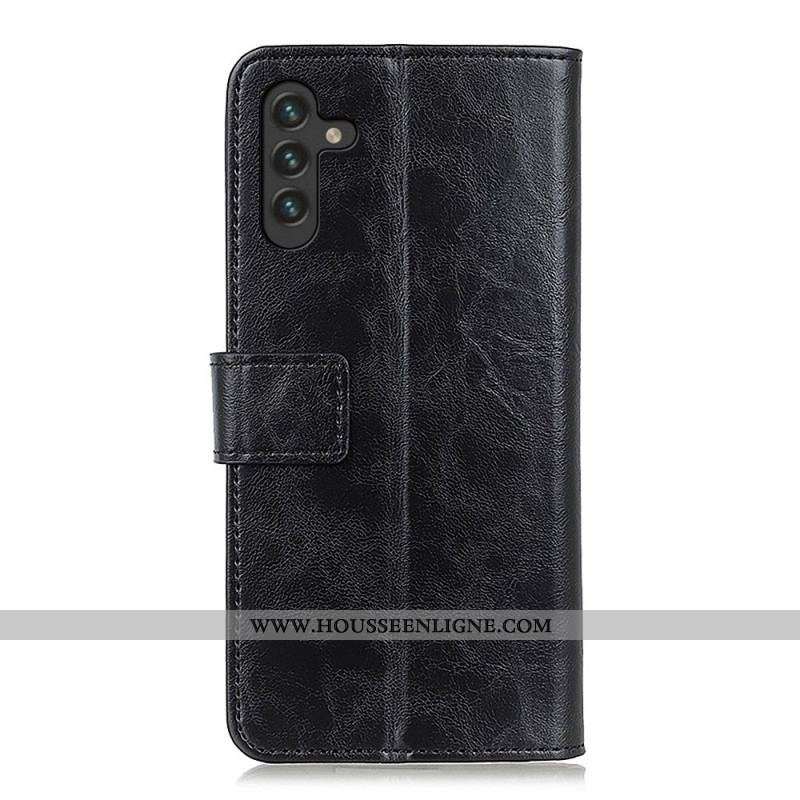 Housse Samsung Galaxy A13 5G / A04s Style Cuir Élégance KHAZNEH