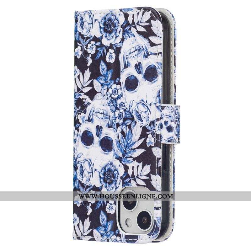 Housse Samsung Galaxy A13 5G / A04s Têtes de Mort Rétros