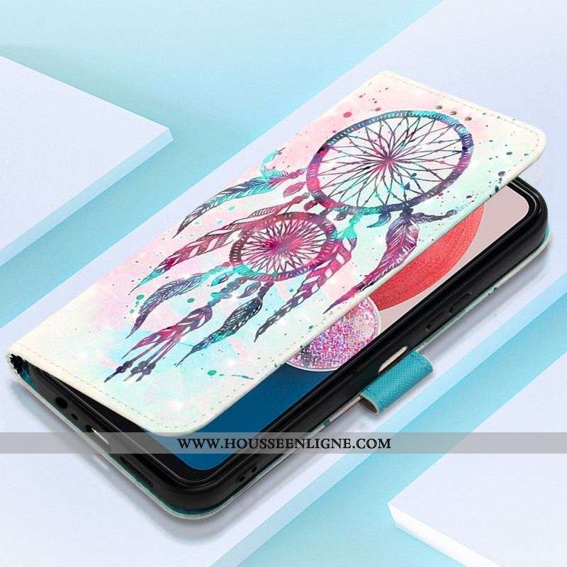 Housse Samsung Galaxy A13 Attrape Rêves à Lanière