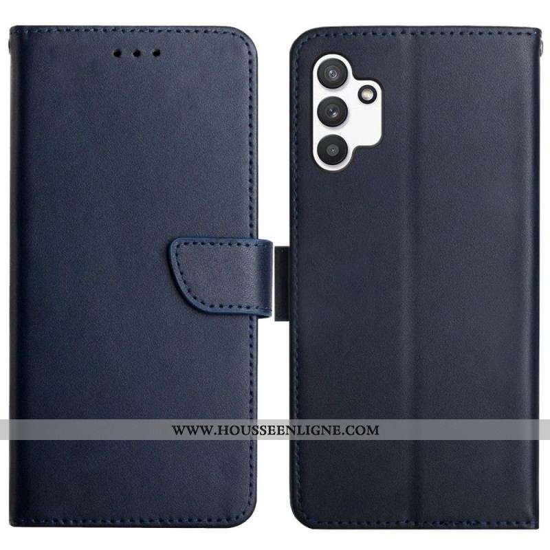 Housse Samsung Galaxy A13 Cuir Nappa Véritable