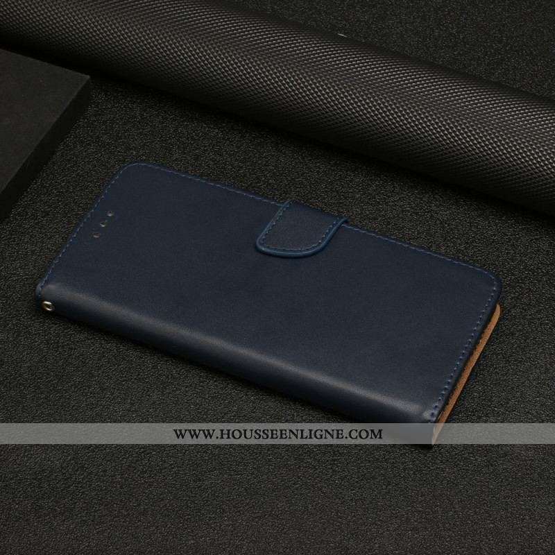 Housse Samsung Galaxy A13 Cuir Nappa Véritable