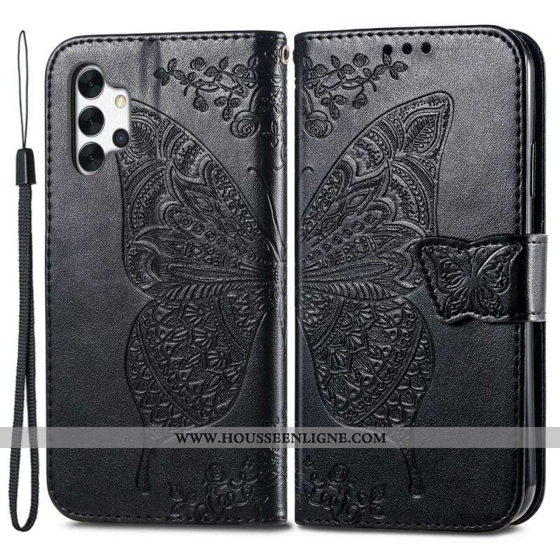 Housse Samsung Galaxy A13 Demi Papillons