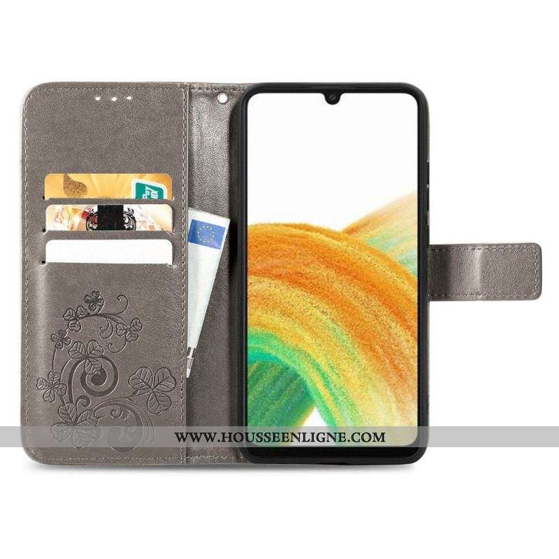 Housse Samsung Galaxy A13 Fleurs Abstraites