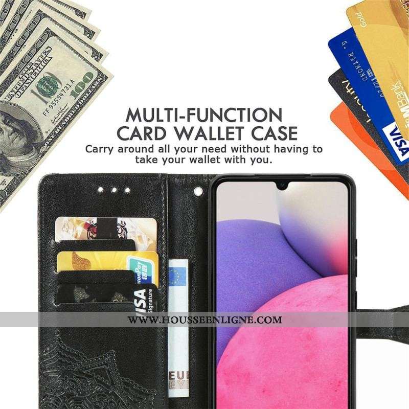Housse Samsung Galaxy A13 Mandala Moyen Age