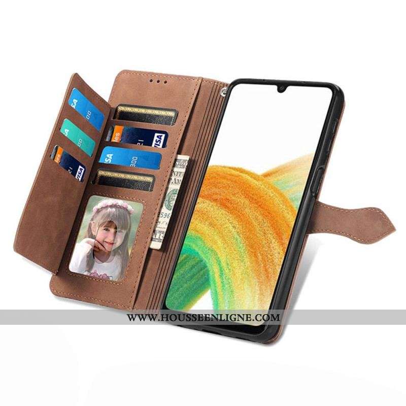 Housse Samsung Galaxy A13 Porte-Cartes Optimisés