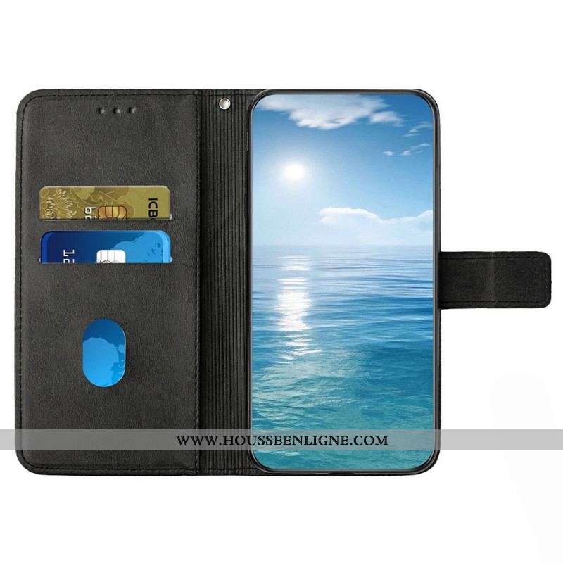 Housse Samsung Galaxy A13 Style Cuir X