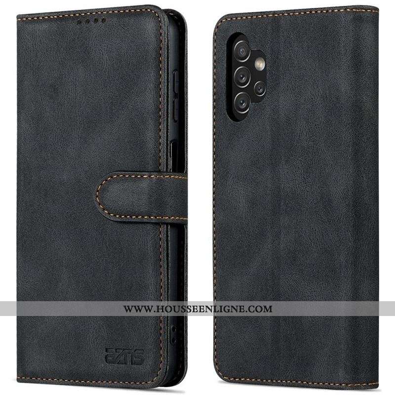 Housse Samsung Galaxy A13 Style Vintage AZNS à Lanière