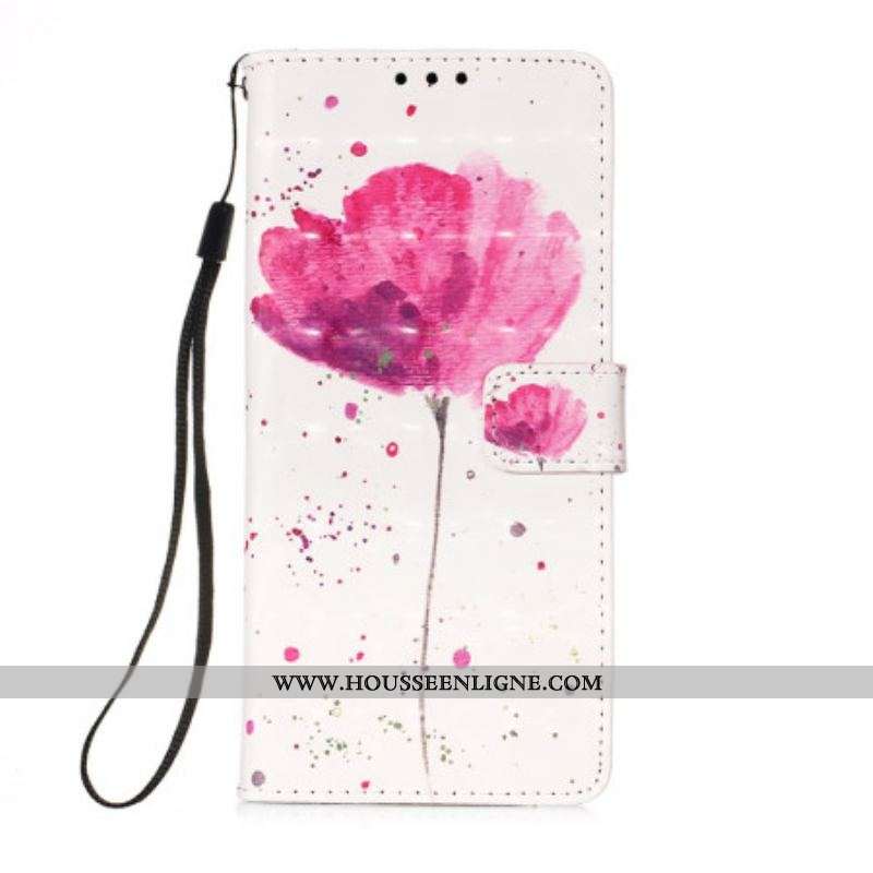 Housse Samsung Galaxy A13 Tigre Coquelicot Lanière