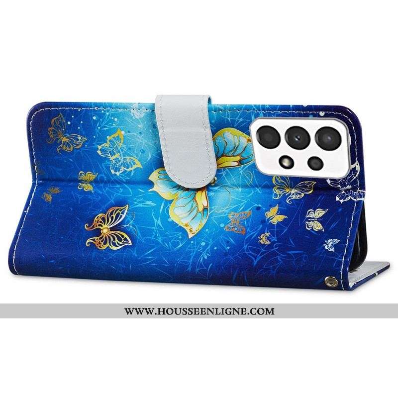Housse Samsung Galaxy A13 Vol de Papillons