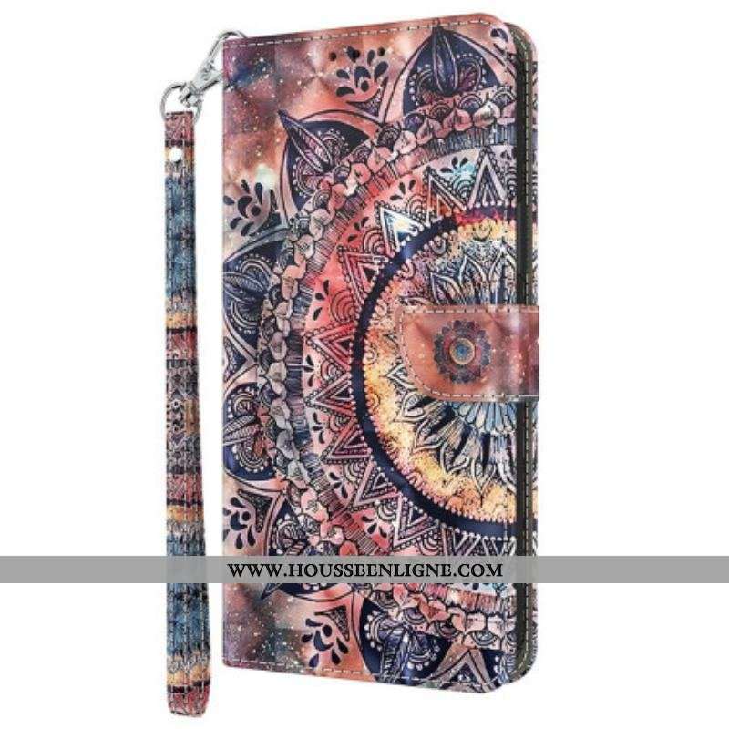 Housse Samsung Galaxy A14 5G / A14 Attrape Rêves à Lanière