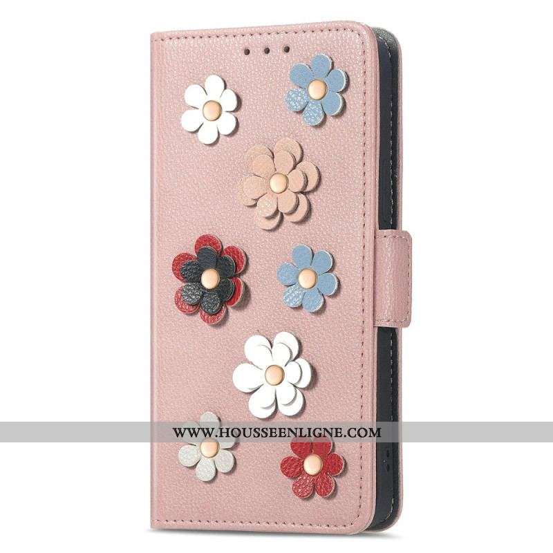 Housse Samsung Galaxy A14 5G / A14 Fleurs Décoratives