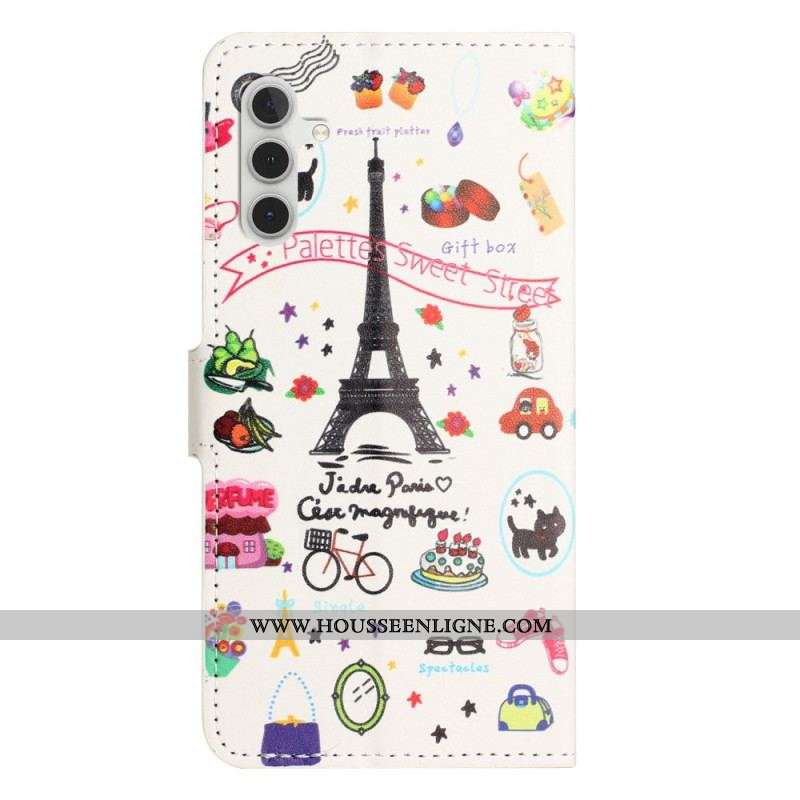 Housse Samsung Galaxy A14 5G / A14 I Love Paris