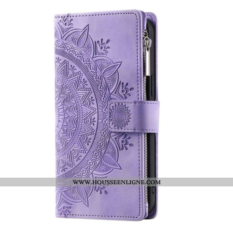 Housse Samsung Galaxy A14 5G / A14 Multi-fonctions Mandala