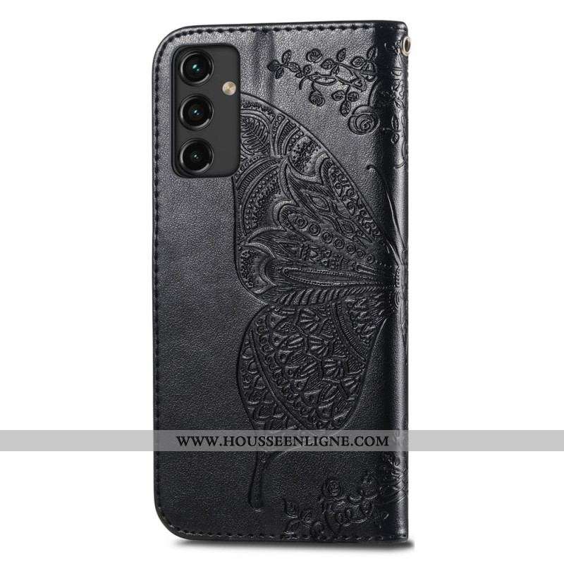 Housse Samsung Galaxy A14 5G / A14 Papillon Baroque