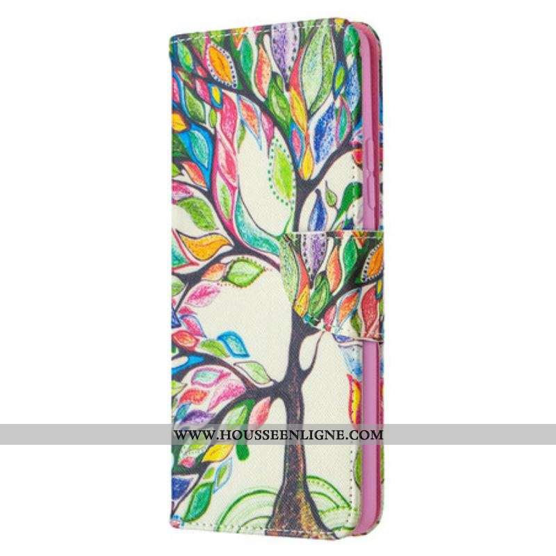 Housse Samsung Galaxy A42 5G Arbre Coloré