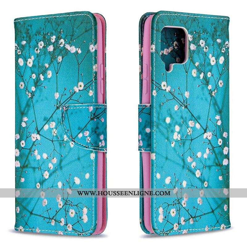 Housse Samsung Galaxy A42 5G Arbre en Fleurs