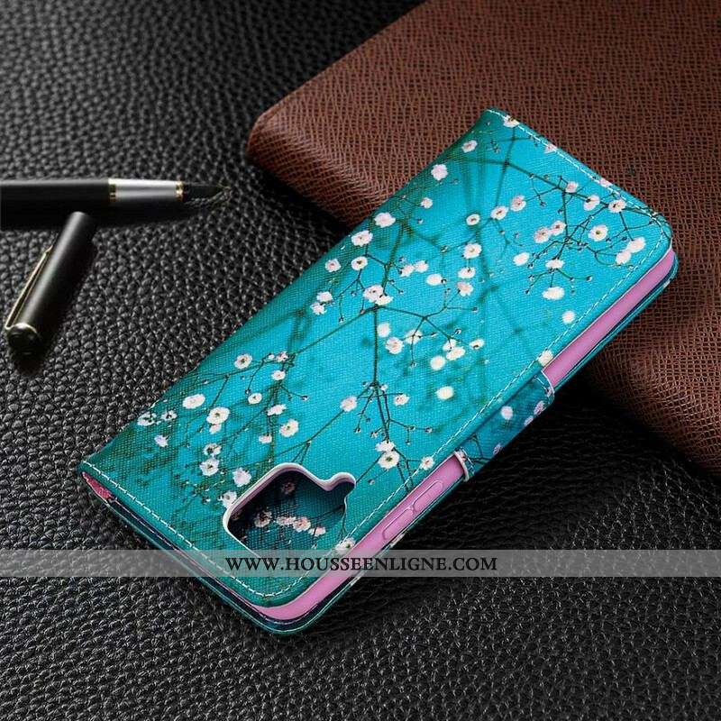 Housse Samsung Galaxy A42 5G Arbre en Fleurs