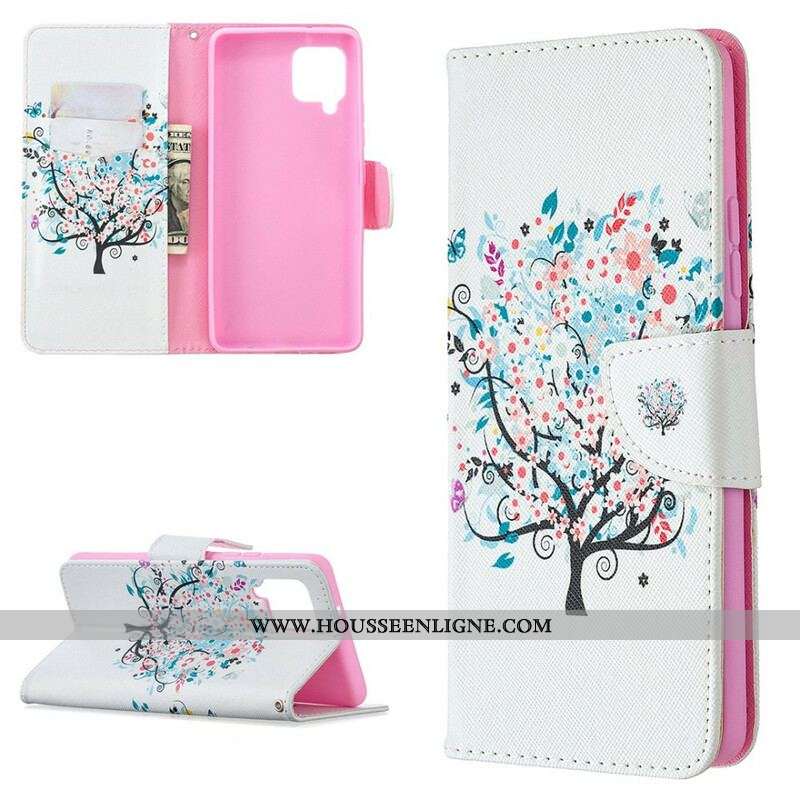 Housse Samsung Galaxy A42 5G Flowered Tree