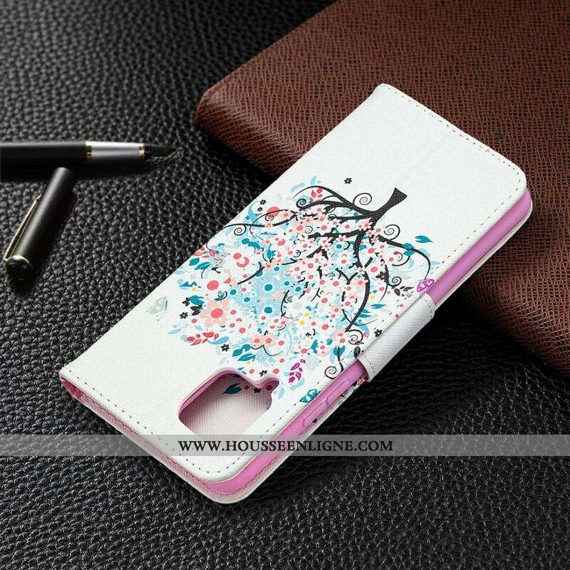 Housse Samsung Galaxy A42 5G Flowered Tree