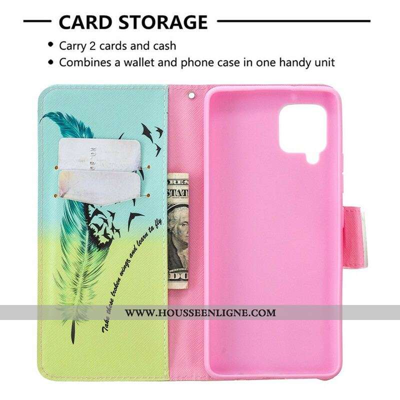 Housse Samsung Galaxy A42 5G Learn To Fly