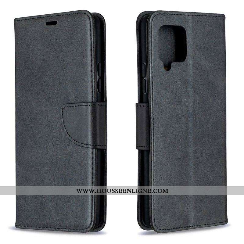 Housse Samsung Galaxy A42 5G Lisse Rabat Oblique