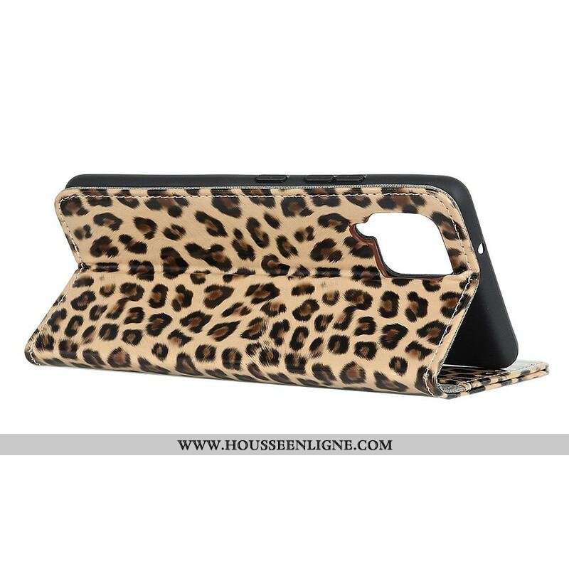 Housse Samsung Galaxy A42 5G Léopard