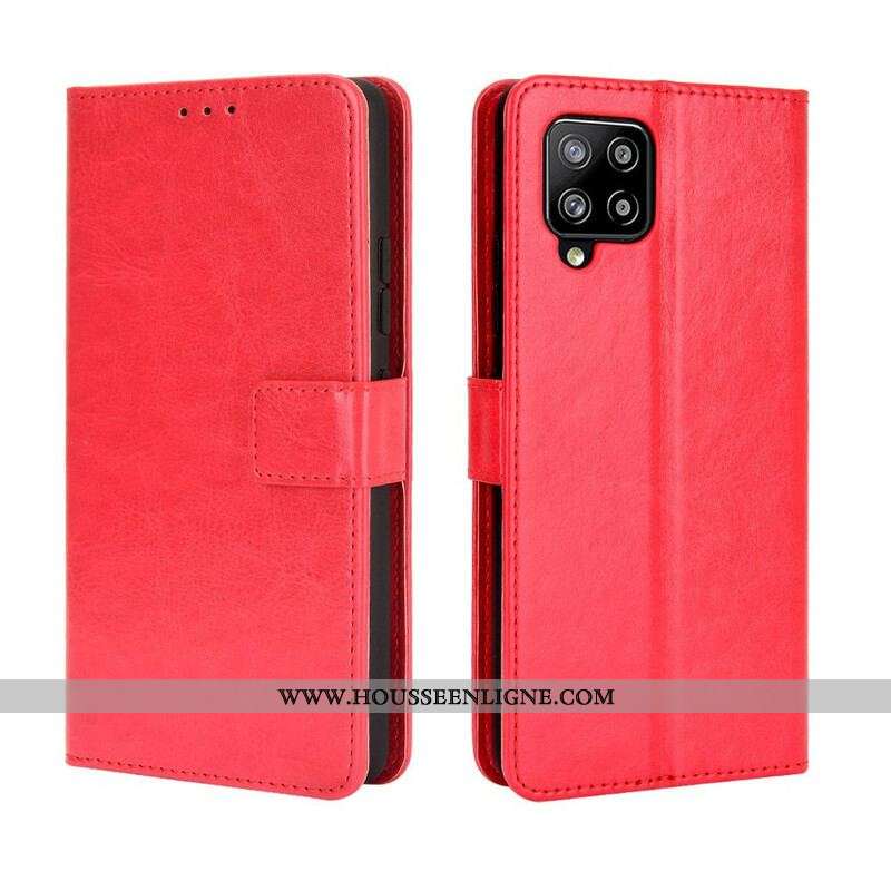 Housse Samsung Galaxy A42 5G Simili Cuir Flashy
